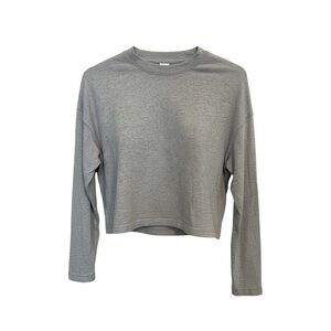 DSG Heather Gray Cropped Tee